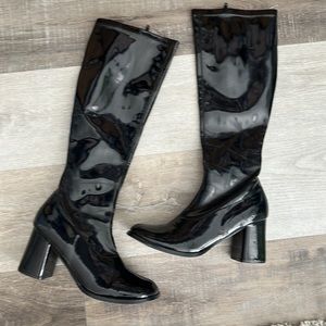 Black go-go boots!